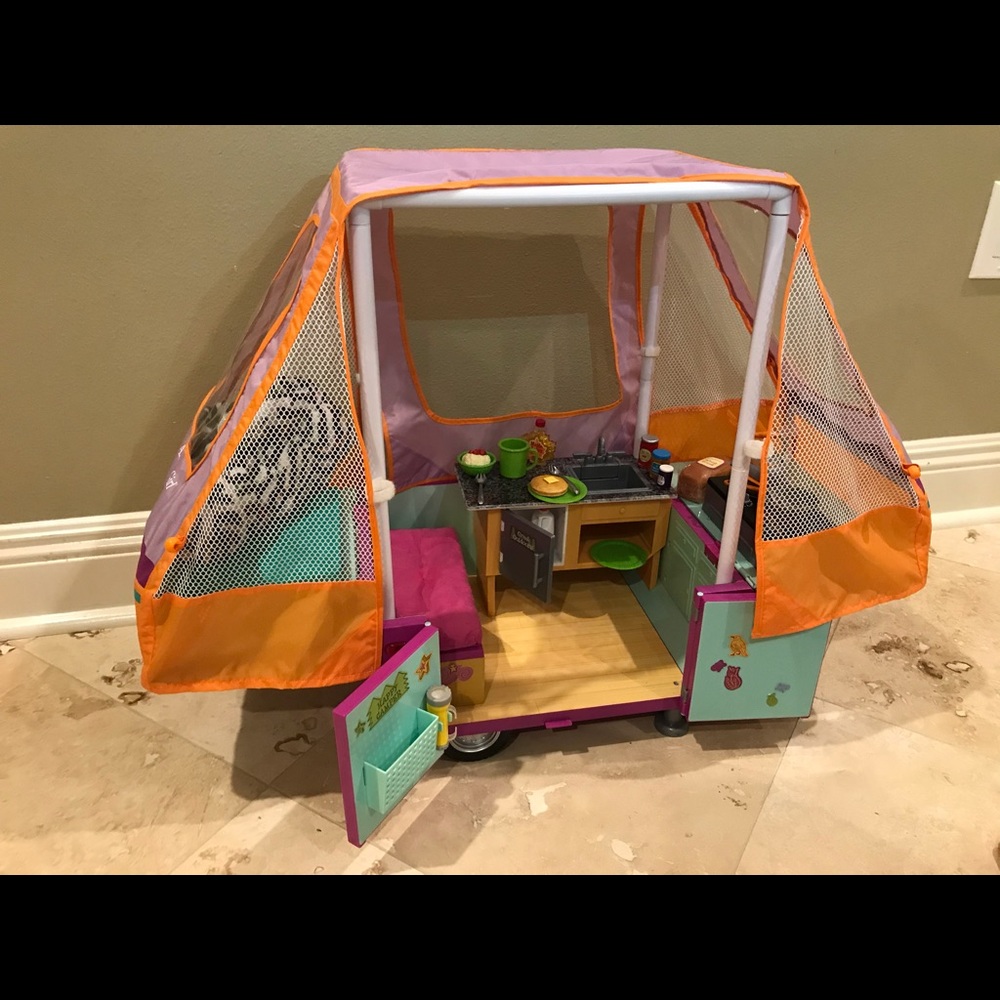 American Girl Adventure Camper Set